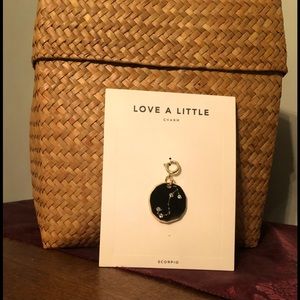 Anthropologie Zodiac Clip-On Charm “SCORPIO”